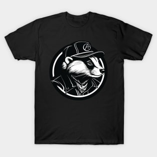 Animal Liberation Front Vegan Badger T-Shirt